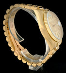 1981 Rolex 18k Gold OP Day-Date President 18038 Box & Papers