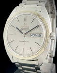 1969 Omega Constellation Auto Chronometer Linen Dial 14k/Stainless Steel