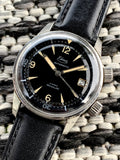 1960's Edma Automatic Super Compressor Dual Crown Divers Watch