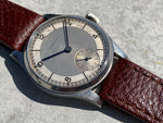 1948 Longines Sector Dial Art Deco Stainless Steel Calatrava