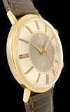 1970's 14k Gold LeCoultre Memovox Speedbeat Auto Alarm Cal 916