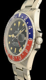 1970 Rolex Oyster Perpetual GMT-Master 1675 Steel Mk 1 Dial Oyster Bracelet
