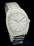 1969 Omega Constellation Auto Chronometer Linen Dial 14k/Stainless Steel