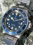 1981 Tudor Prince Oysterdate Submariner Blue Snowflake 94110