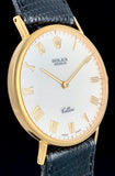 1987 Rolex Cellini 18K Dress Watch White Textured Anniversary Dial 5112