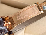 2017 Rolex Sky-Dweller 18k Rose Gold Chocolate Brown Dial Box & Papers 326135