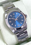 1999 Rolex Oyster Perpetual Datejust 31 Midsize Steel Blue Dial 77080