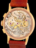 1940's Aero Watch Neuchâtel 18k Rose Gold Dress Chronograph