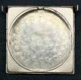 1930’s Art Deco Cartier Convertible Pocket Watch Sterling Silver By Eterna
