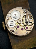 1920's Art Nouveau Exploding Numbers Dial 14k Gold Military History