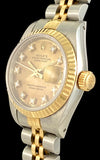 1990 Ladies Rolex Datejust Factory Diamond Tropic Dial 69173
