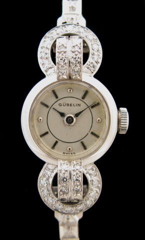 Gubelin Cocktail Watch 18K/14K Gold Diamonds  SOLD