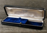 Beyer-Zurich Chronometrie Coffin Style Watch Box SOLD