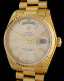 Mens 18k Rolex Oyster Perpetual Day-Date President SOLD