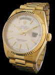 Mens 18k Rolex Oyster Perpetual Day-Date President SOLD