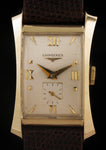 Longines Hourglass  14k Solid Gold Dress Watch            SOLD