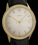 Rolex 14k Gold Dress Watch Coin Edge Bezel SOLD