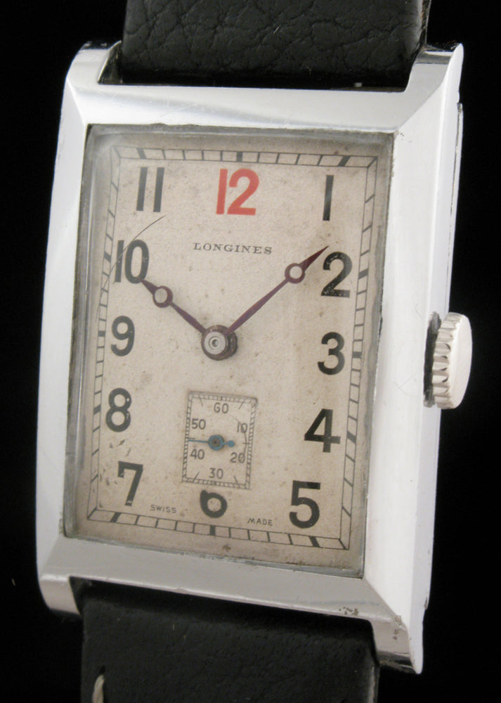 【通販激安】 Art Meticulous – 10.68Z Caliber 12 Red Tank Longines Deco 時計