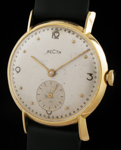 Recta 18k Gold 1930's  Art Deco Dress Watch SOLD