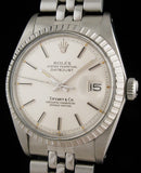 Rolex Oyster Perpetual Datejust SS Tiffany & Co  SOLD