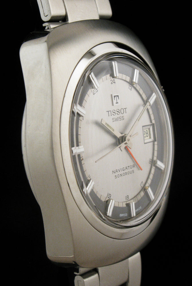 Huge Tissot Navigator Sonorous Alarm Watch Meticulous Watches