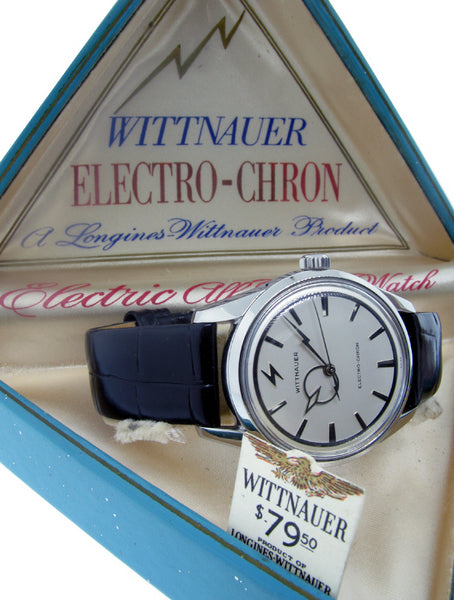 Wittnauer Electro Chron Bolt Hands Box Papers Complete Set