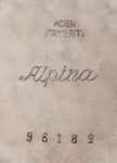 Rare Alpina Art Deco Circular Staybrite Case SOLD