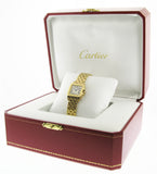 18k Cartier Santos Damoiselle 2699 Bx/Pprs $9995