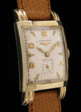 Longines Tank Style Watch With Fluted Lugs  SOLD