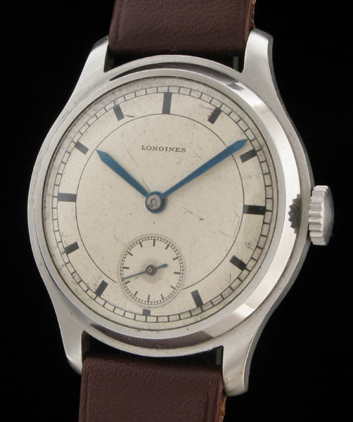 1930 s Longines High Art Deco Staybrite Steel Meticulous Watches