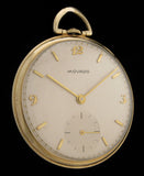 Thin 1940's Movado Pocket Watch Cal. 540 SOLD
