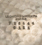 Leonidas (Heuer) Triple Date Moonphase in Steel  SOLD