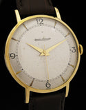 Jaeger Le-Coultre 18k Gold 1940's Art Deco Dress Watch