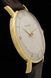 Jaeger Le-Coultre 18k Gold 1940's Art Deco Dress Watch