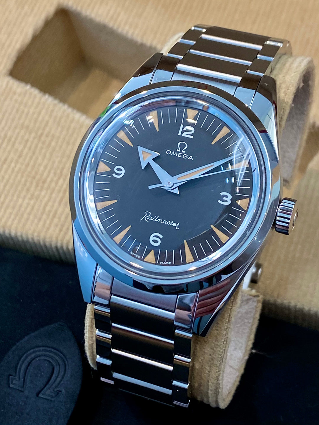 Omega railmaster 1957 best sale