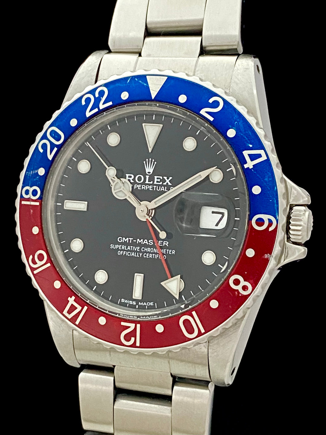 Rolex gmt master 16750 2025 pepsi bezel