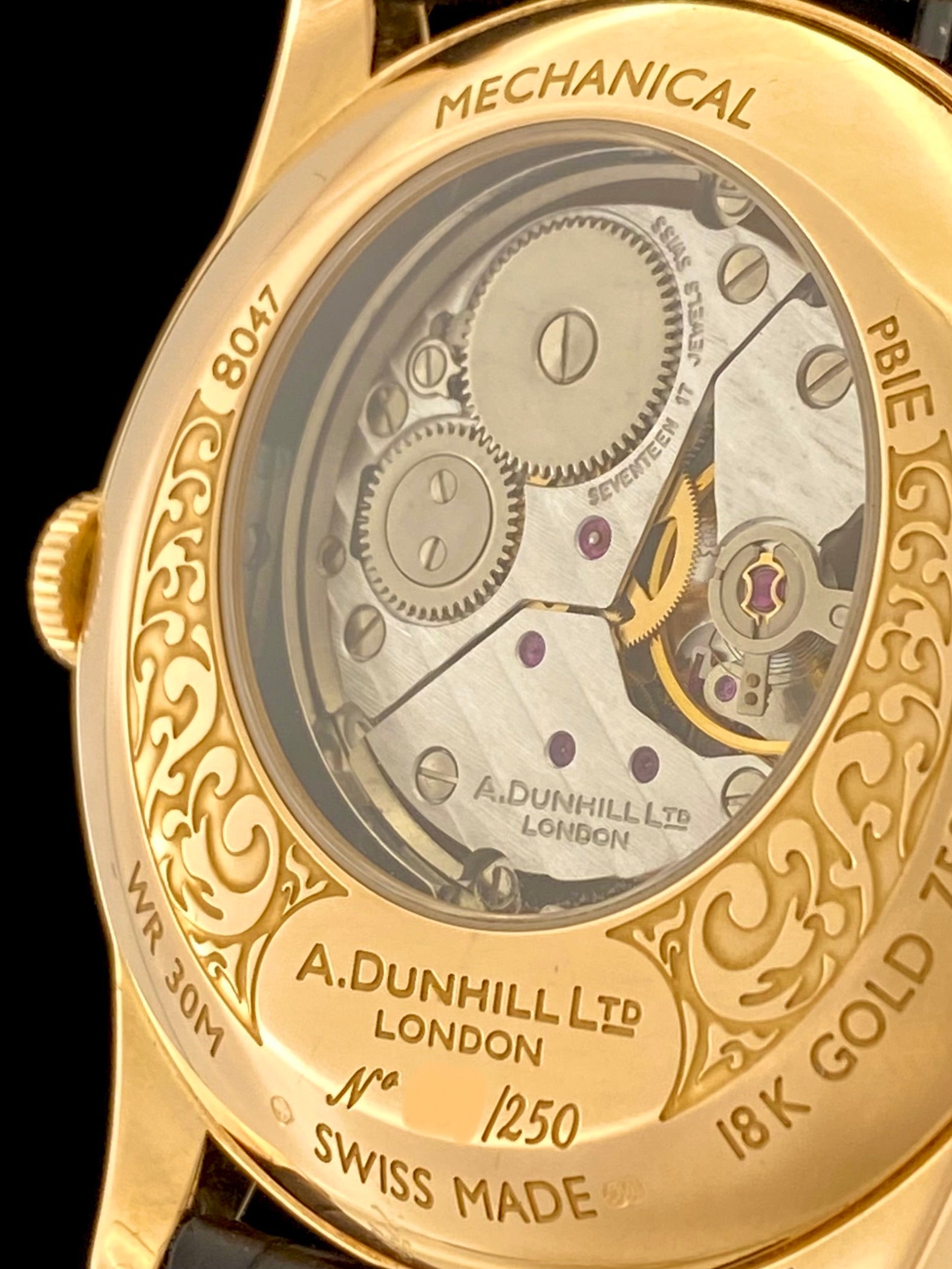 Dunhill watch clearance limited edition