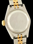 1994 Ladies Rolex Datejust 14K Gold & Steel Mother Of Pearl Diamond Dial 69173