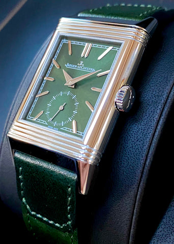 NEW Jaeger-LeCoultre Reverso Tribute Small Seconds In Green 3978430