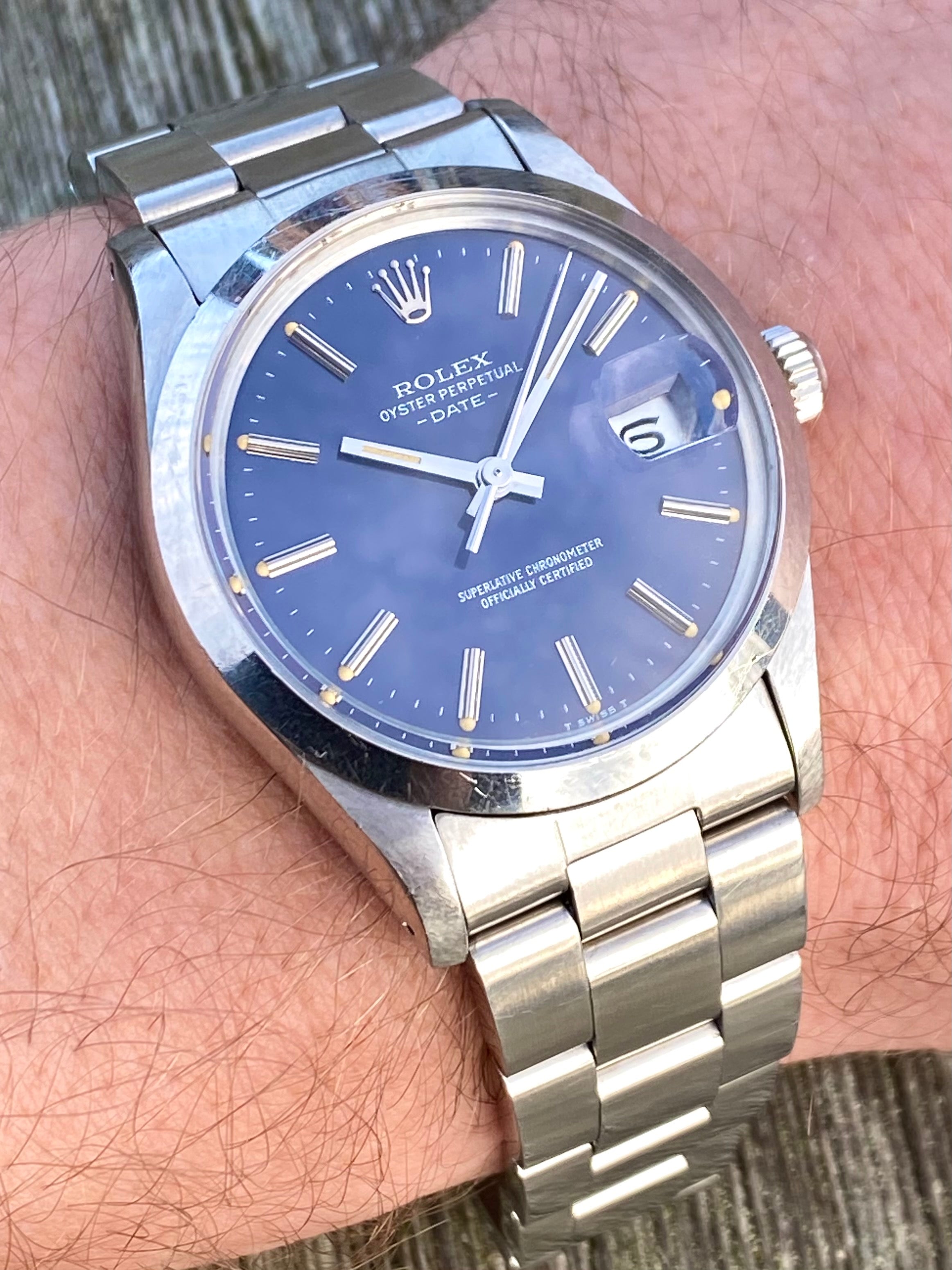 1981 rolex oyster perpetual datejust best sale