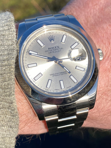 Rolex datejust 2025 2 silver dial