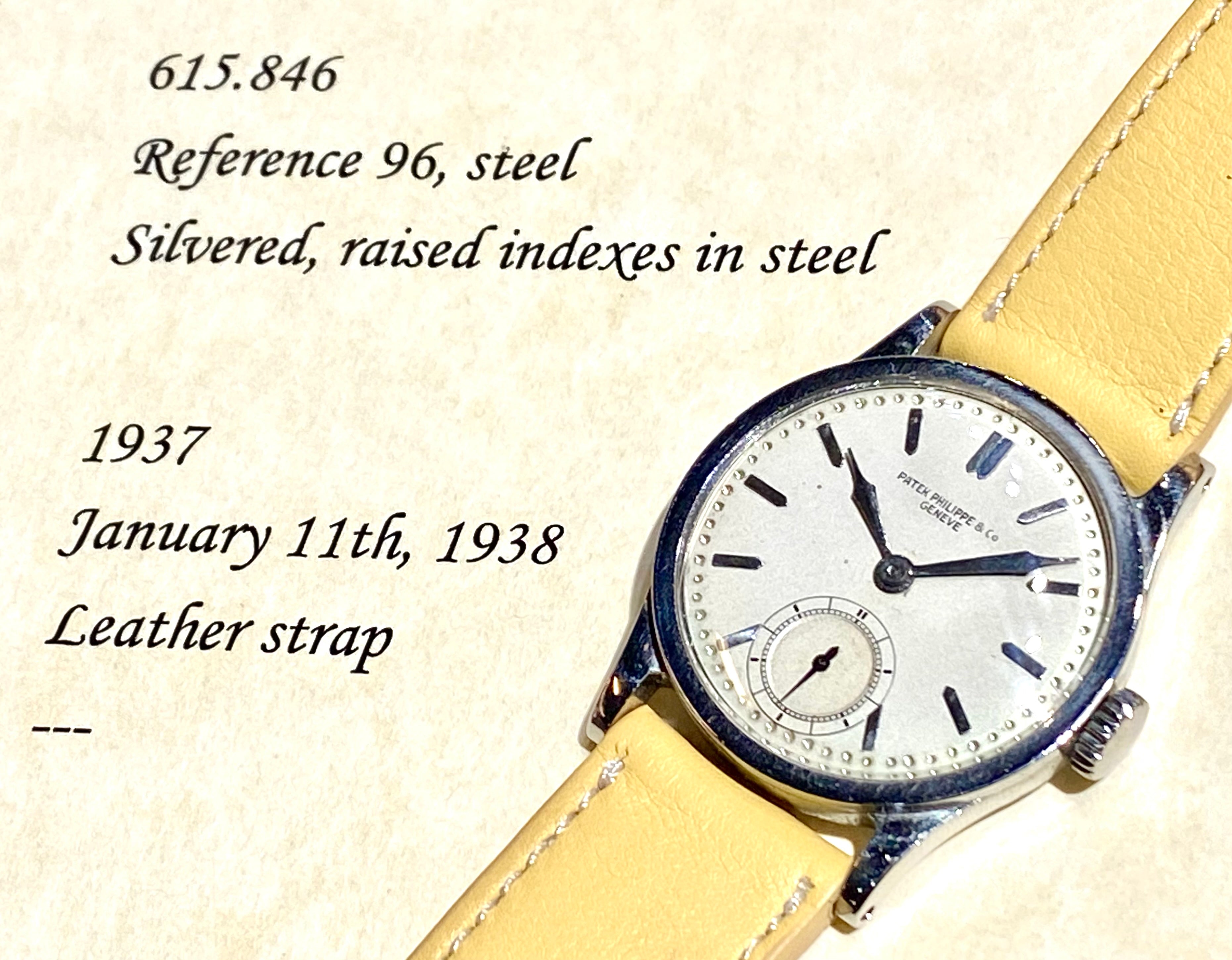 Patek calatrava discount 1937 price