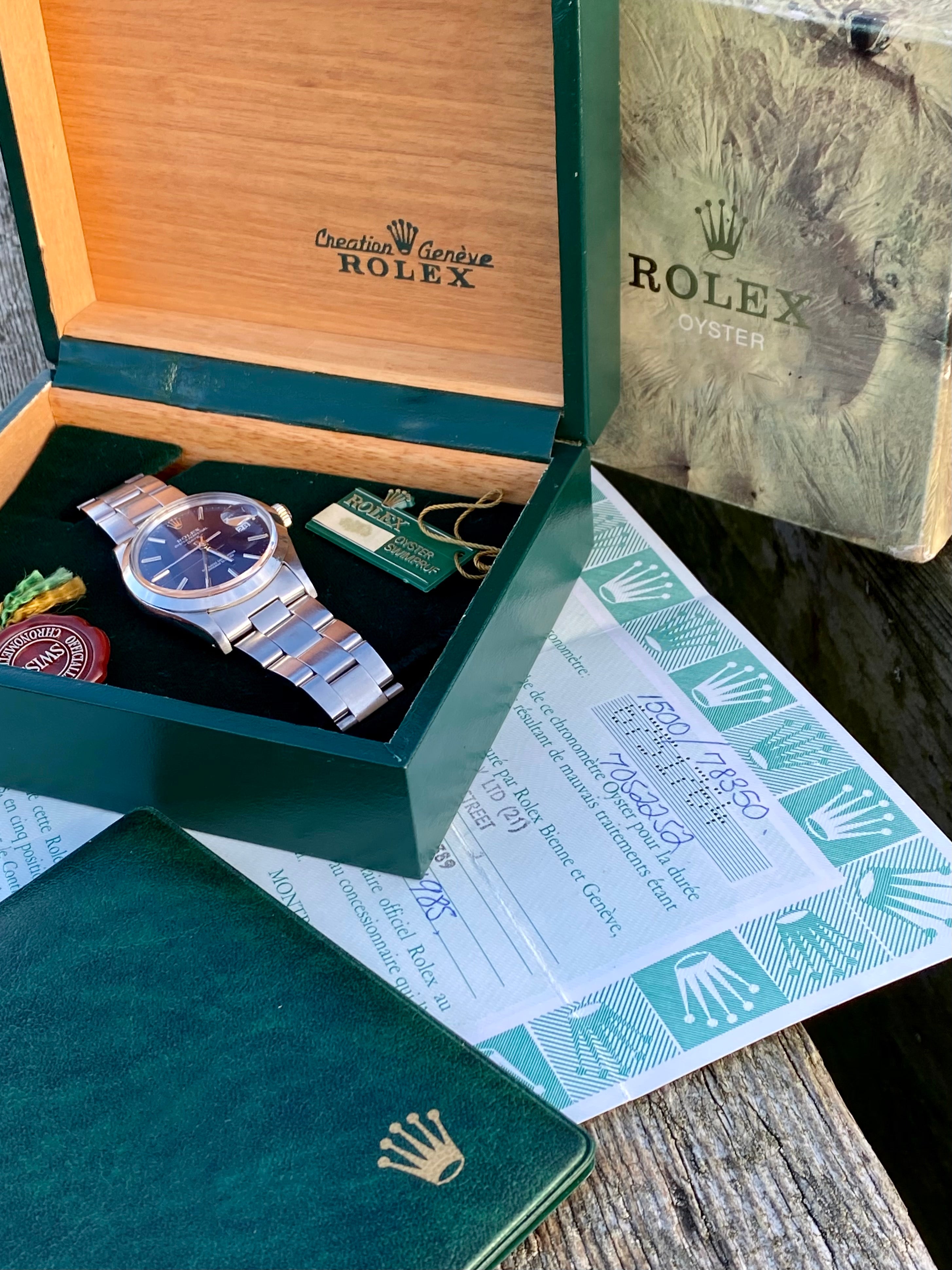 Rolex best sale oyster box