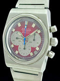 1971 Zenith El Primero Automatic Chronograph Red Dial Stainless Steel A781