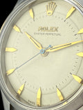 1954 Rolex Oyster Perpetual 6332 Missile Marker Dial in Stainless Steel