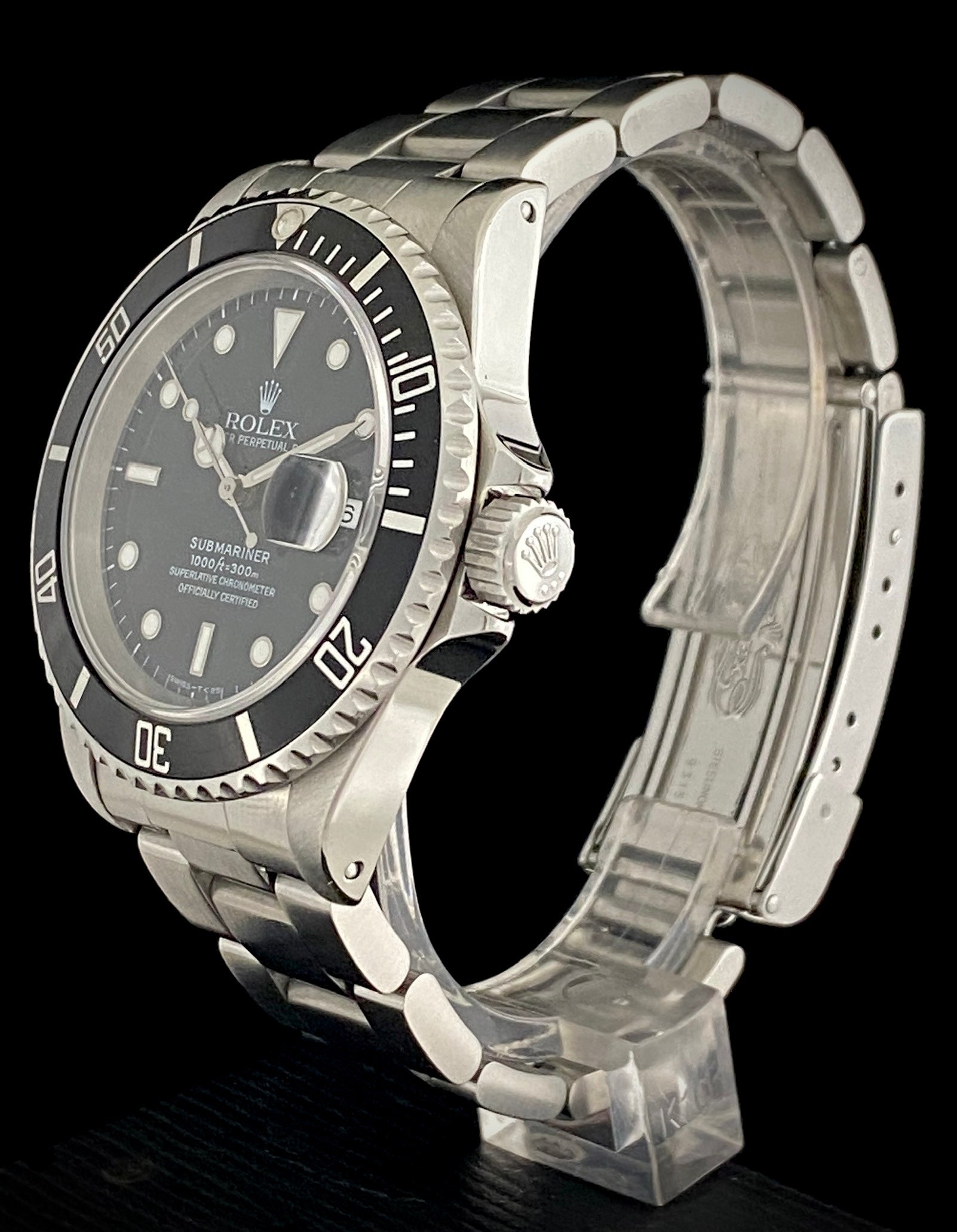 1996 Rolex Oyster Perpetual Date Submariner Stainless Steel 16610