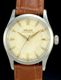 1954 Rolex Oyster Perpetual 6332 Missile Marker Dial in Stainless Steel