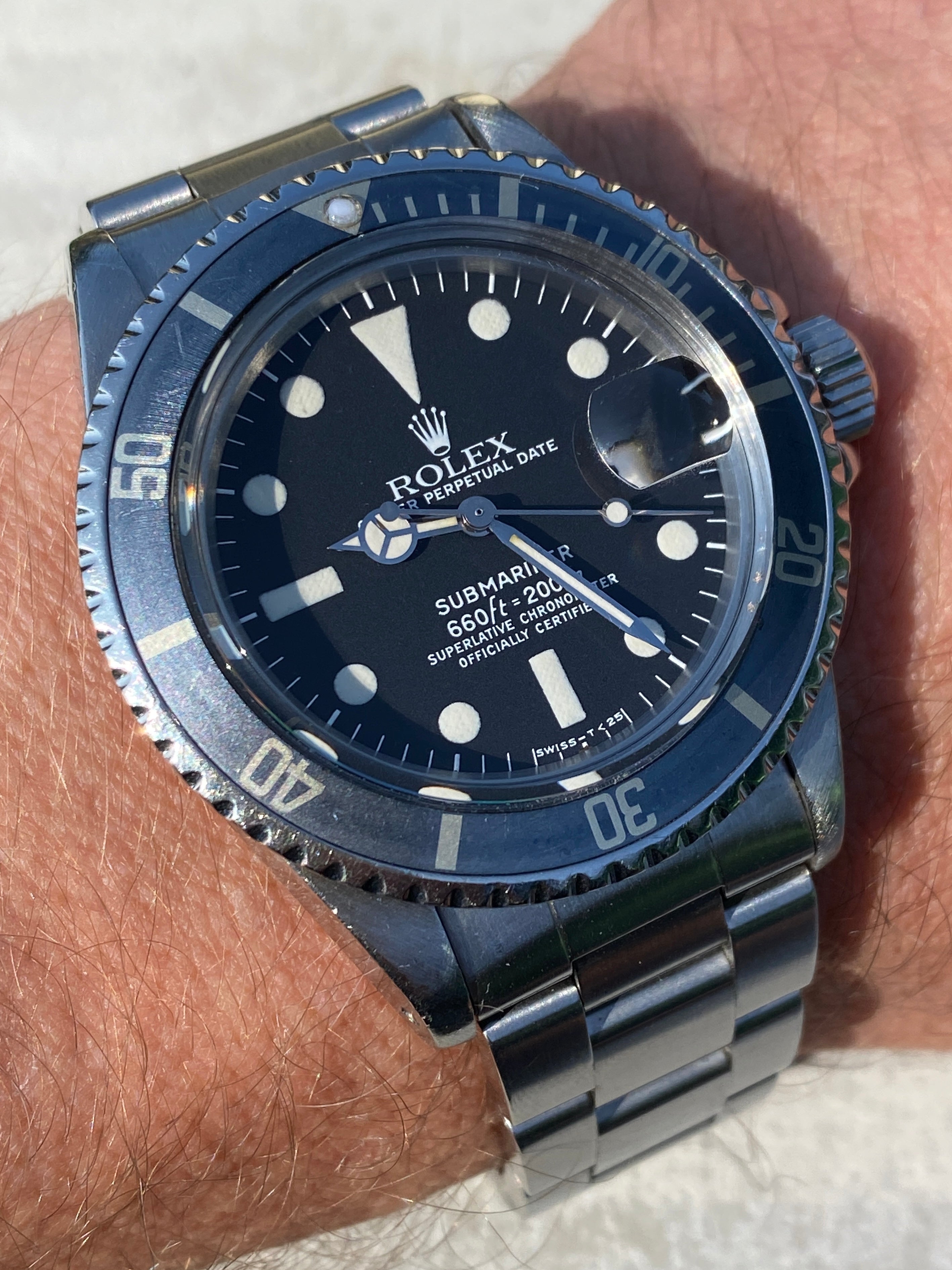 Rolex best sale submariner 1975