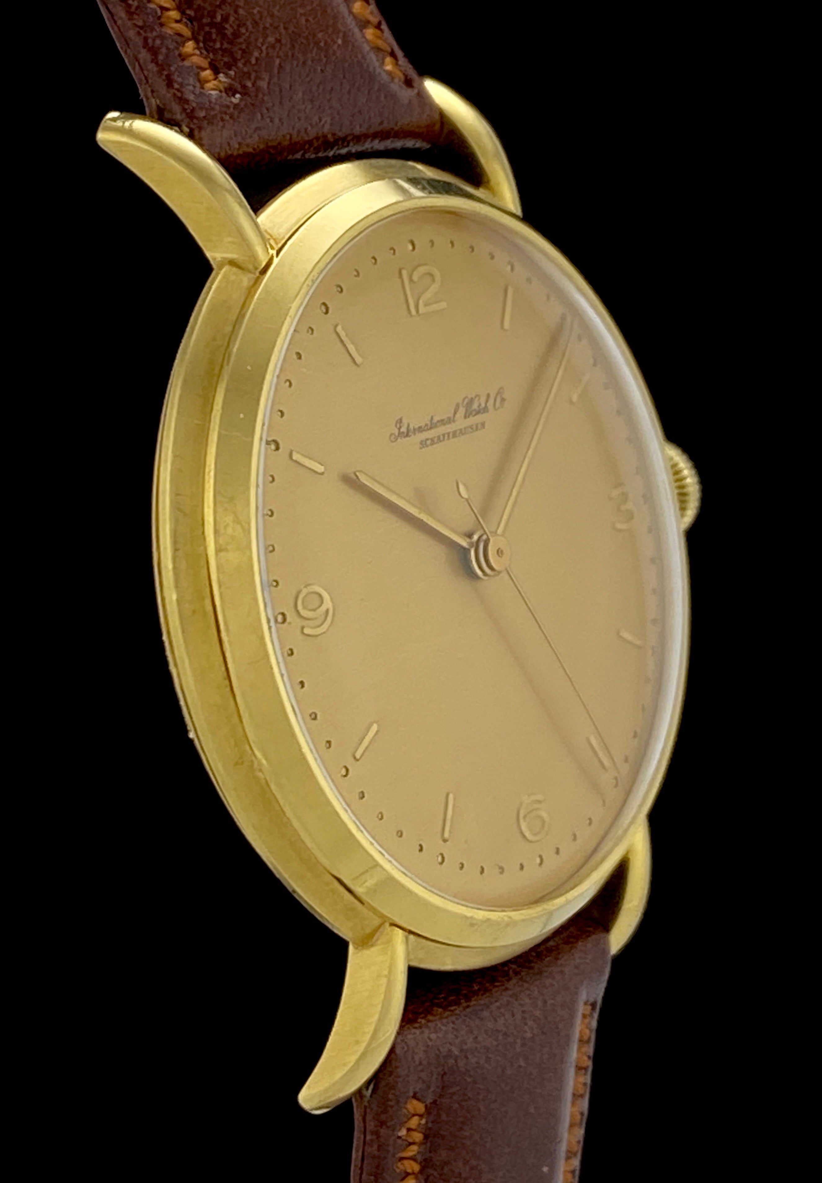 Iwc 18k hot sale gold watch