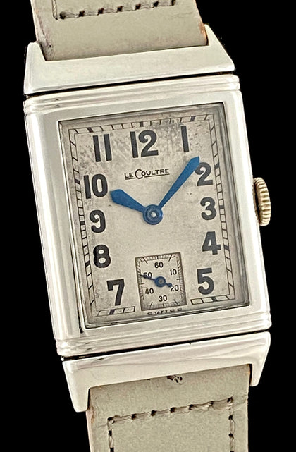 1930's LeCoultre Reverso Art Deco Classic in Stainless Steel